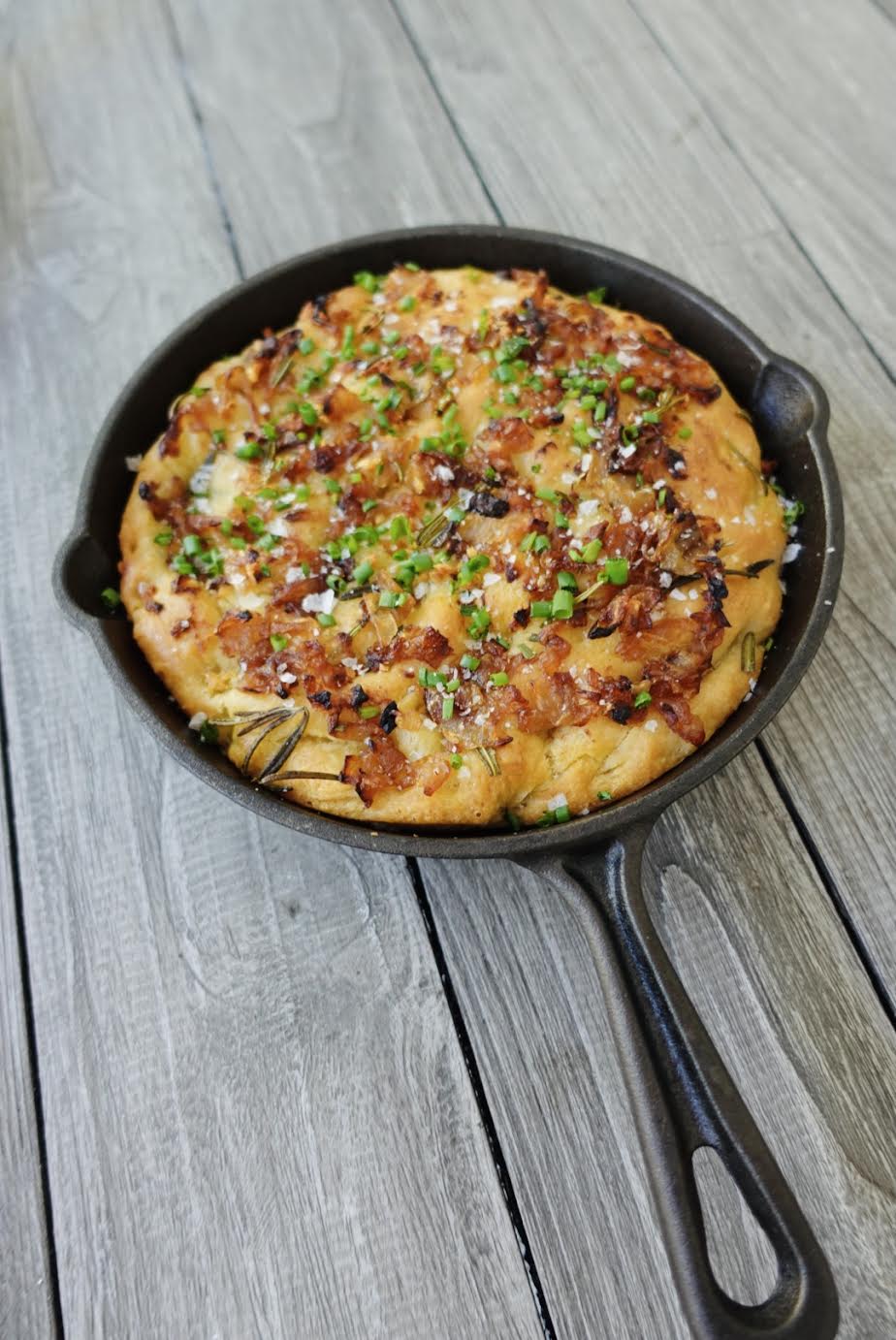 Caramelized Onion Focaccia Bread