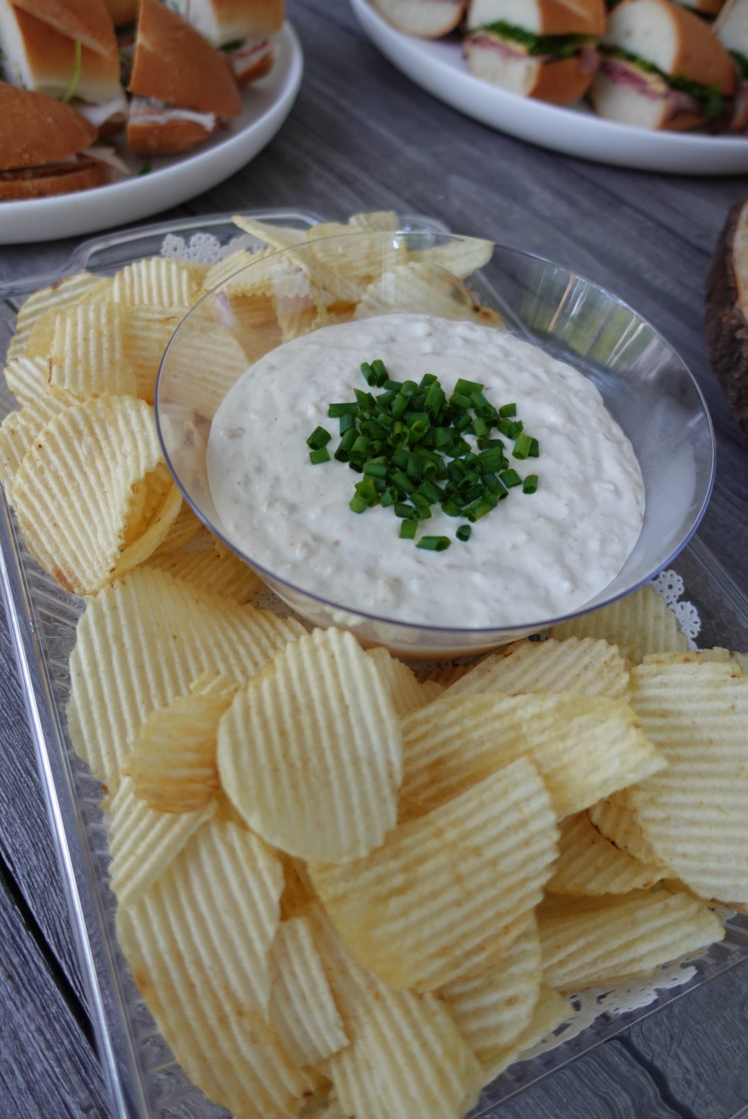 Caramelized French Onion Dip Platter