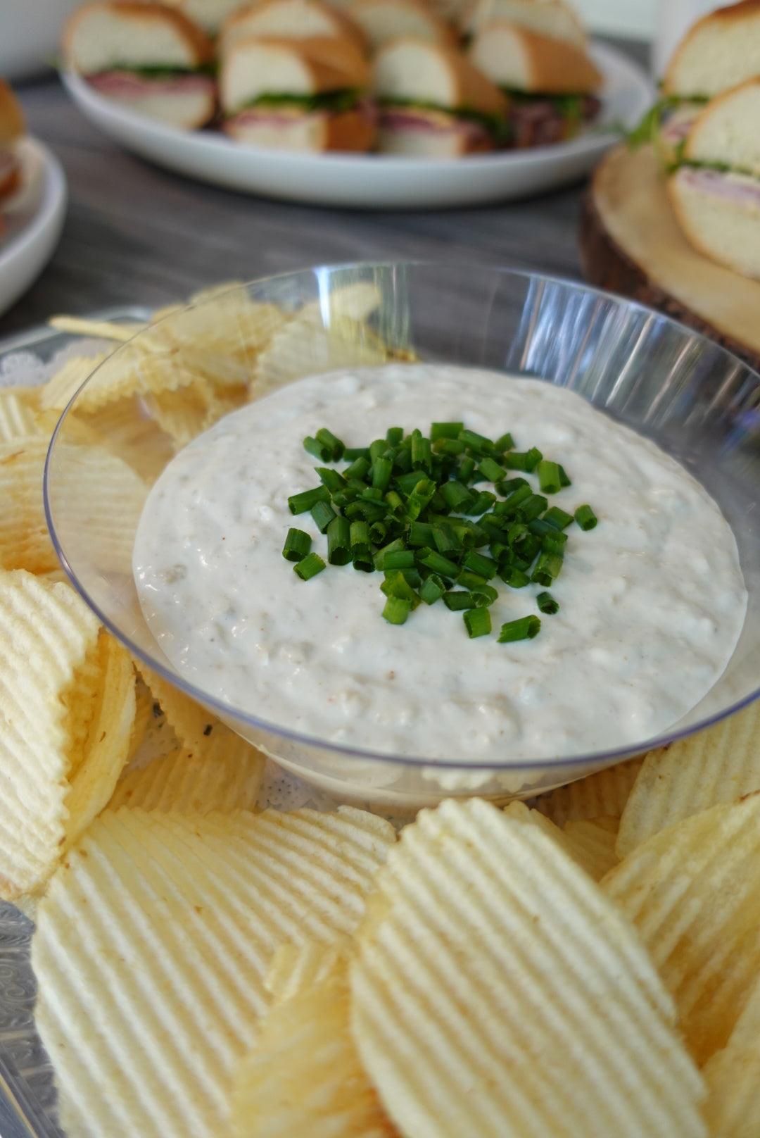 Caramelized French Onion Dip Platter